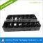 12 pcs PET Plastic macaron packing trays with lids dongguan supplier