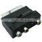 Black RGB Scart Male to S Video and 3 RCA Audio Adaptor