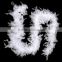 Wholesale Cheap White Feather Boa Garland For Craft Decoration
