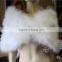 1940's Vintage Style White Turkey Feather Cape Coat