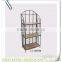 LC-88095 Antique Metal Mosaic 2 Tiers Corner Shelf