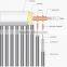 Solar Keymark, Vacuum Tube Heat Pipe Solar Collector Made in China