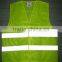 High visibility reflective safety jacket