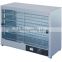 FWF-100 stainless steel electric glass food warmer display showcase, commercial food warmers