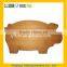 Animal shape bambbo cutting board,pig shape bamboo