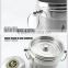 China Manufacturer metal stainless steel tea sugar and coffee canisters