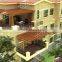 Gardern furniture pergolas outdoor wood wpc pergola/Aluminum alloy material