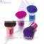 Square small size Plastic handle kabuki brush