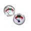 Brass fire extinguisher pressure gauge