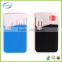 silicone card holder with 3m adhesive/card holder attach to the back of smart phone