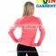 women's breathe long sleeve gym tights fitness clothing