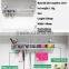 2016 No drilling No screw Easy Installation stainless steel wall mounted kitchen hook with strong vacuum suction hook