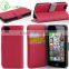 New arrival flip wallet leather case for iphone 5c