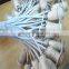 E14 CE plastic lamp holder with ring with 0.75MM2 cable 25CM