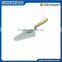 8'' Heavy Duty Carbon Steel Bricklaying Trowel with Wooden Handle, Bricky Tools