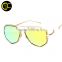 New Metal Frame Women Fashion Sunglasses Geometry Double-Bridge Personality Brand Design Sunglasses Mirror Glasses UV400 CC5052