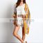 2016 new clothing apparel plus size casual fashion long silk kimono cardigan jacket for women