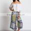 2016 latest wide leg sleeve midi length women palazzo pants