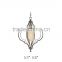 2014 decoration black metal cage pendant lamp fixture