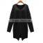 Spring top selling shawl neck plus size long style women cardigan