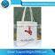 Natural color promotional wholesale jute bag with drawstring