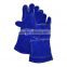 Workwear cowhide split Machinery leather gloves