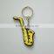 keychain with music sign / beer bottle opener keychain