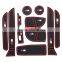 The best supplier car gate slot pad for BMW 3(standard axis) 2014-2015 11pcs/set