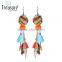 china jewelry wholesale mix color tassel fashion earrings jewelry for women