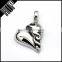 Best selling fashion stainless steel vintage engrave heart pendant