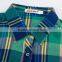 Wholesale clothes turkey style plaid shirt girls clothes