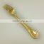 Gold cutlery