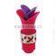 Guangdong Lily shape wholesale metal parts silicone wine bottle stopper