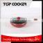 non stick coating deep frying pan with induction bottom
