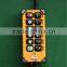 F23-A++ 220 volts overhead crane wireless remote control on off switch for rail mounted gantry cranes