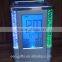 Charming Promotional Color Changing Digital Calendar Desktop Pen Holder