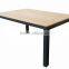 plastic wood garden dining chair and table, best quality outdoor dining set