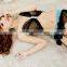 2016 Sexy Lingerie Halter Bra & Skirt & Thong Set Girl Underwear Quality Choice