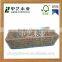 Rectanglar handmade wooden Wicker Basket storage box on sale