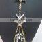 Europe and America Sexy Luxury Beach Bikini With Rhinestone Waist Belly Body Chian
