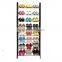 10 tier 30 pairs living room plastic rotating shoe rack