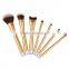 7pcs private label facial cleansing makeup cosmetic brush set face make up wholesale