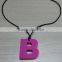 Silicone baby teething pendant necklace wholesale