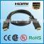 High Speed Cable HDMI with Ethernet, 180 Degree Rotatable, Black ABS Shell