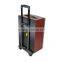 powered speakers outdoor active music microphone battery portabe speaker