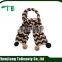 Custom baby cotton jacquard fashionable scarves kids knitting scarf