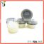 customized 100ml/4oz mini mason jar candle with tin lid