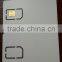 New Chip Design Blank white CDMA White UIM Card