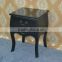 Wooden furniture modern wholesale black wood cabinet with drawer
