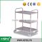 TJG stainless steel trolley hand cart platform lorry airport supermarket transportation customizable